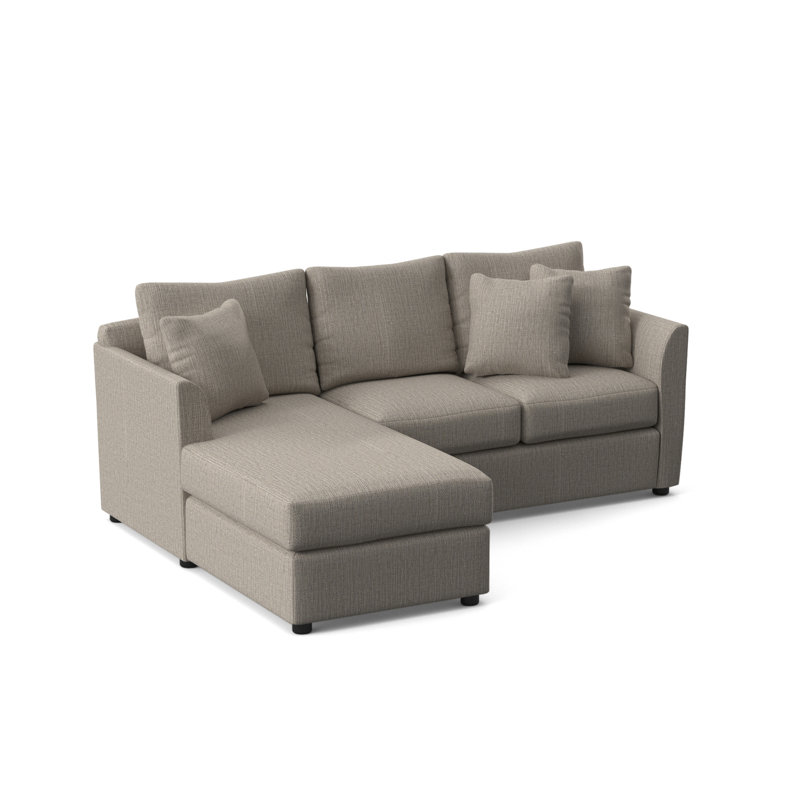 Wayfair Custom Upholstery™ Cecelia 2 Piece Upholstered Sectional